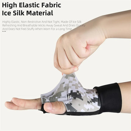 764 Summer cycling gloves for children half-finger, non-slip