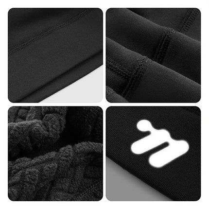 1543 Berretto Invernale Caldo in Pile Nero