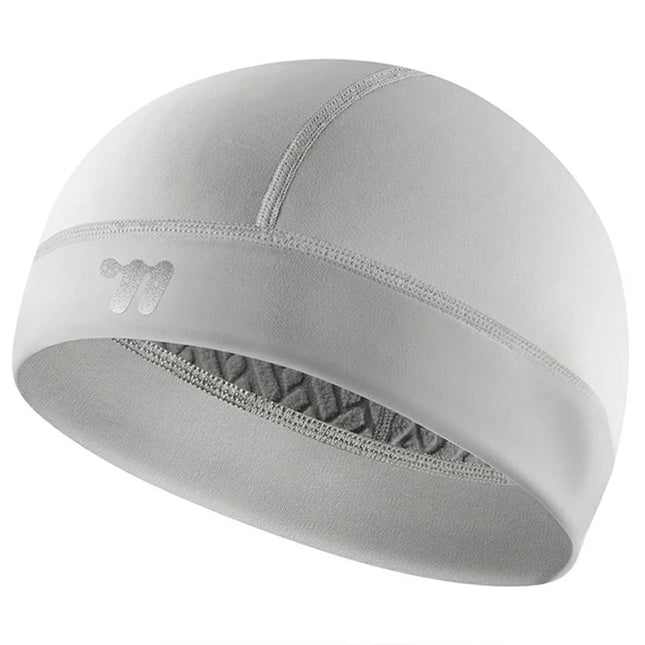 1072Bonnet de Hiver Chaud en Polaire Gris Clair