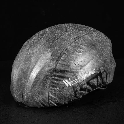 1081Housse de casque de vélo ultralégère réfléchissante Gris