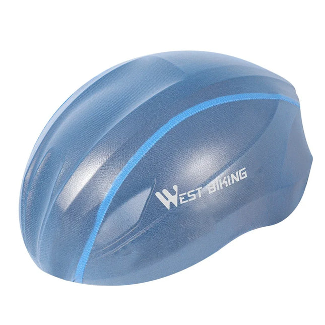 1830 Ultra-lightweight waterproof bike helmet cover - Blue