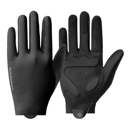 Gants de vélo à doigts complets unisexe avec écran tactile