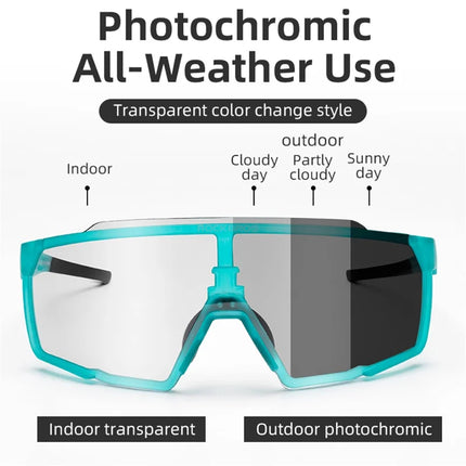 1145Lunettes de soleil à changement de couleur pour hommes et femmes