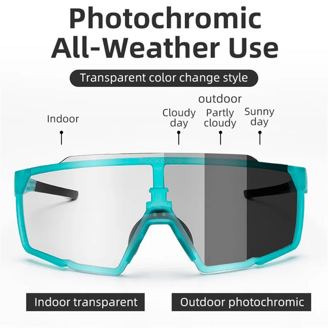 1145Lunettes de soleil à changement de couleur pour hommes et femmes