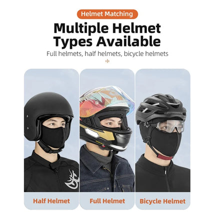 1047Cache-cou multifonction avec polaire intérieur, idéal pour l&amp;#39;hiver