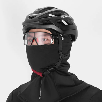 1540Cache-Cou Moto e Ciclismo Antivento Foderato in Pile Balaclava