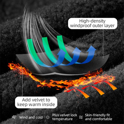 156Cache-Cou Motorcycle and Cycling Windbreaker Fleece-Lined Balaclava.