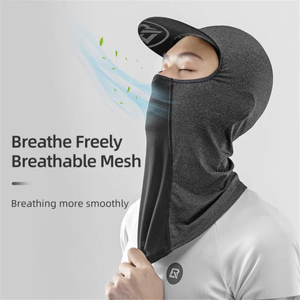 1531Cagoule Completa Protección Solar Transpirable Balaclava con Visera
