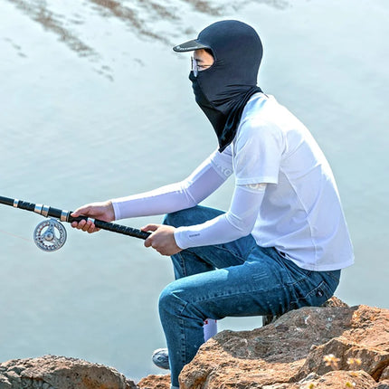 2357Cagoule Completa Protección Solar Transpirable Pasamontañas con Visera