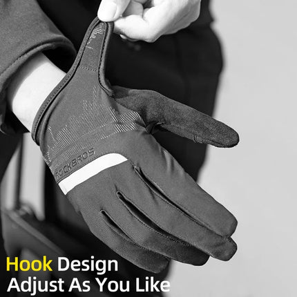 823 Full-finger Reflective Non-slip Cycling Gloves