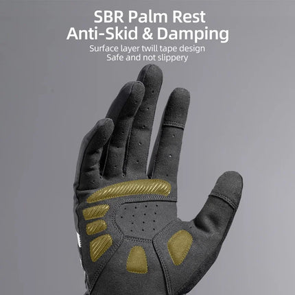 823 Full-finger Reflective Non-slip Cycling Gloves