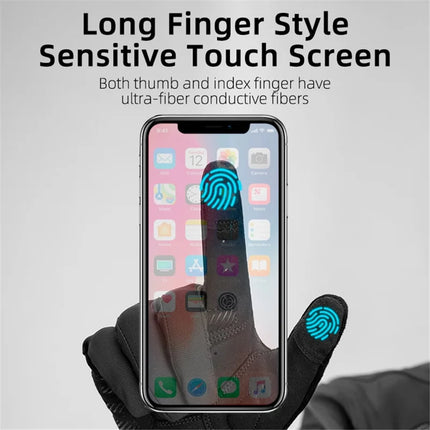 823 Full-finger Reflective Non-slip Cycling Gloves