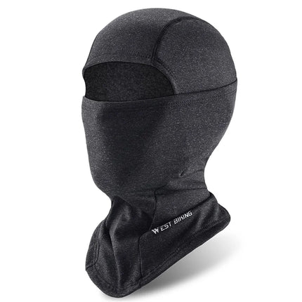 1578 Full Face Hood Warm Protection Black / Gray