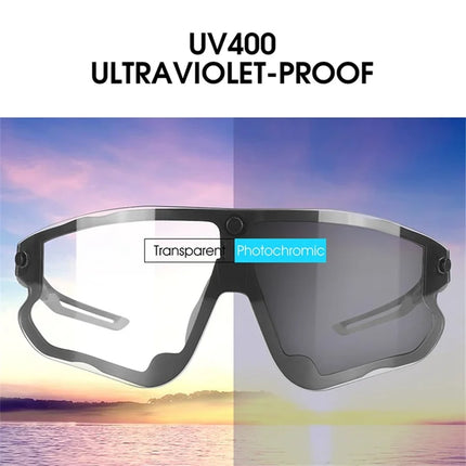 2466Lunettes de soleil de sport anti-UV avec verres photochromiques