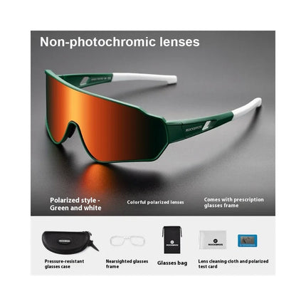 932 Photochromic Polarized Cycling Glasses, Windproof