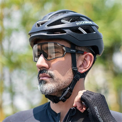 Gafas de ciclismo fotocromáticas polarizadas, antiviento 1039