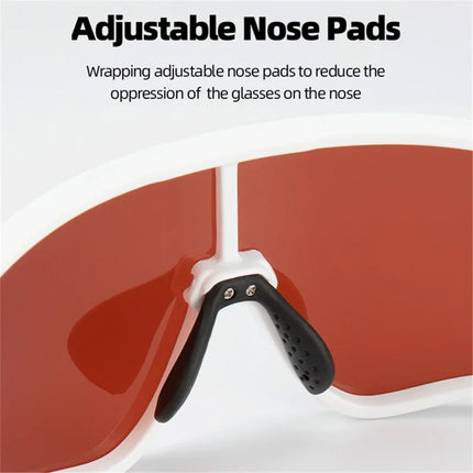 Gafas de ciclismo fotocromáticas polarizadas, antiviento 1039