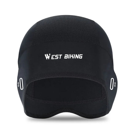 2223 Gorro de Verano Refrescante en Seda Helada Negro