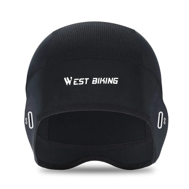 2223 Gorro de Verano Refrescante en Seda Helada Negro