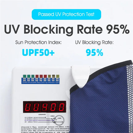 639Cache-visage anti-UV in seta glacé traspirante per ciclismo e pesca - Grigio