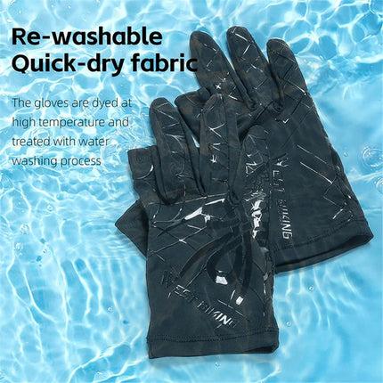 29 Ice silk gloves, breathable - Black