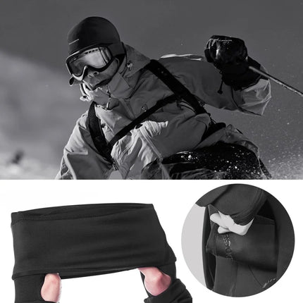 2560Bonnet Thermique Chaud en Polyester Spandex pour Cyclisme et Ski