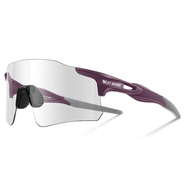 2203Lunettes de vélo photochromiques en polycarbonate léger