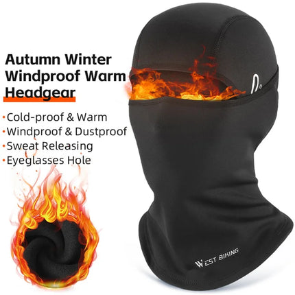 1396Cachecou Inverno Polare Caldo Testa Viso con Foro per Occhiali