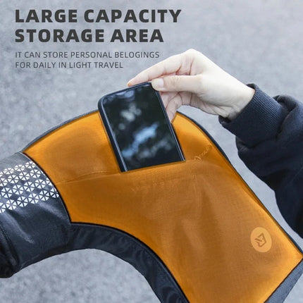 62 Paio di guanti da ciclismo antivento, copri manubrio