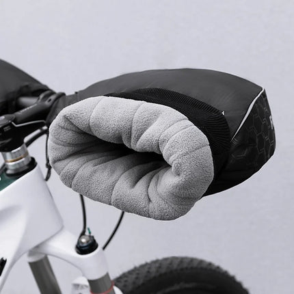 2186Paire de Gants de Cyclisme d&amp;#39;Hiver Chauds et Coupe-Vent