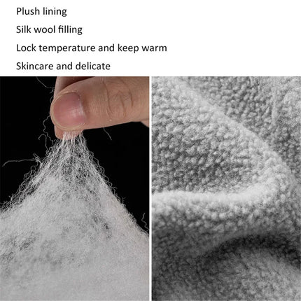 2525Paire de Gants Chauds Coupe-Vent en Tissu SBR