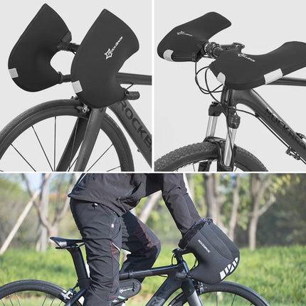 2525Paire de Gants Chauds Coupe-Vent en Tissu SBR