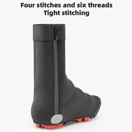 2229Par de Cubrezapatos de Bicicleta Calientes Cortaviento