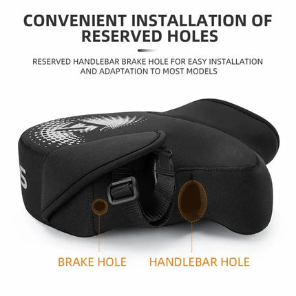 2315Paire de Gants Chauds Coupe-Vent en Polaire