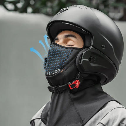 2402Cagoule Coupe-Vent Chaud Complet Fermeture Éclair