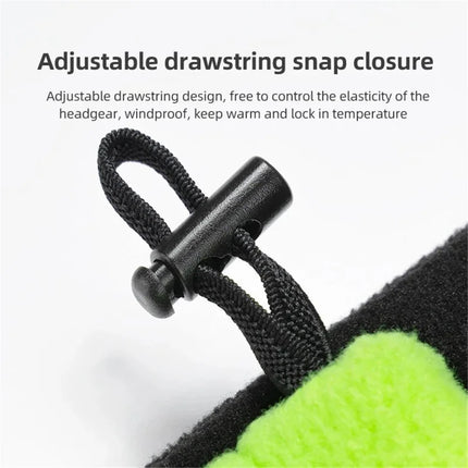 2487Cagoule de Ski et de Cyclisme d&amp;#39;Hiver Chaude en Polaire