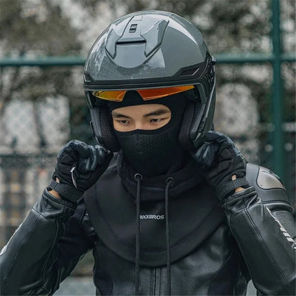 2522Cagoule ciclista doppio strato unisex antivento e calda