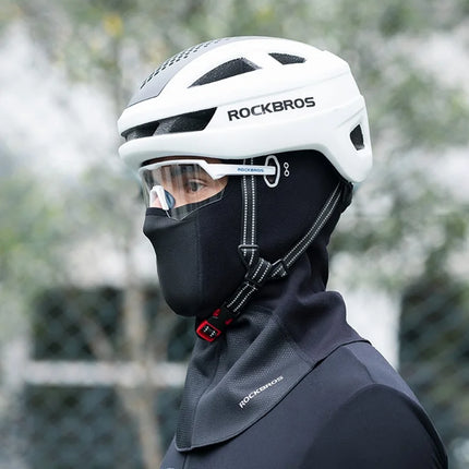 819Cagoule chaude en polaire pour cyclisme en plein air