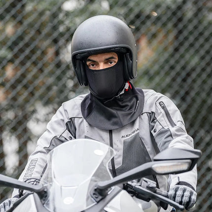 819Cagoule chaude en polaire pour cyclisme en plein air