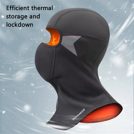 2420Cagoule de ski et de cyclisme d&amp;#39;hiver chaud en polaire