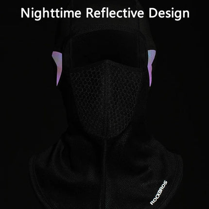 2420Cagoule de ski et de cyclisme d&amp;#39;hiver chaud en polaire