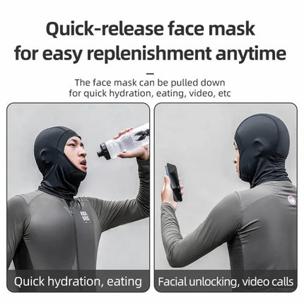 884Cache-neck in warm fleece for winter sports