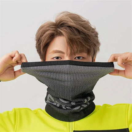 1594Cache-cou tricotato caldo per il ciclismo all'aperto in inverno