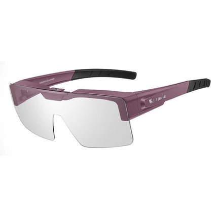 2249Gafas de sol con lentes transparentes a prueba de viento para hombre y mujer