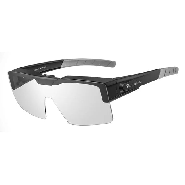 2359Gafas de sol con lentes transparentes a prueba de viento para hombre y mujer