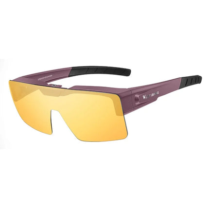 2484 Gafas de sol deportivas a prueba de viento con lentes polarizadas