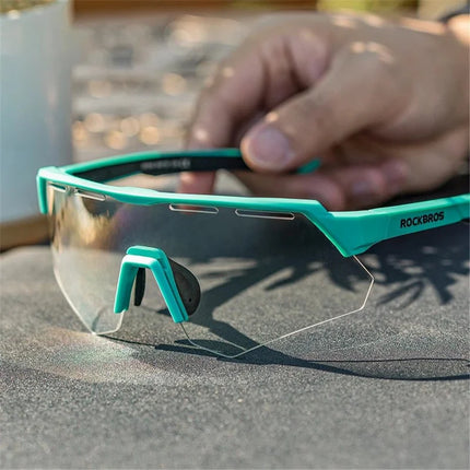 518Lunettes de cyclisme anti-vent de protection avec 4 lentilles