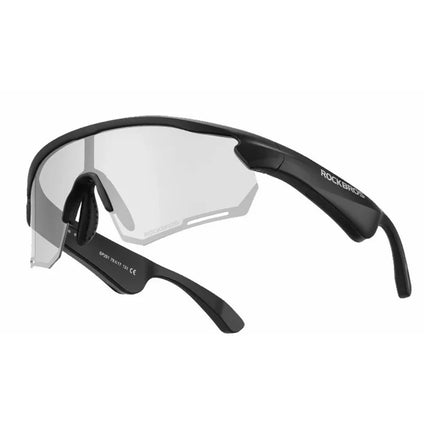 2244 Gafas de sol deportivas Bluetooth fotocromáticas