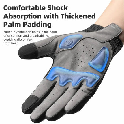 2185Paire de Gants de Cyclisme Homme Pleins Doigts