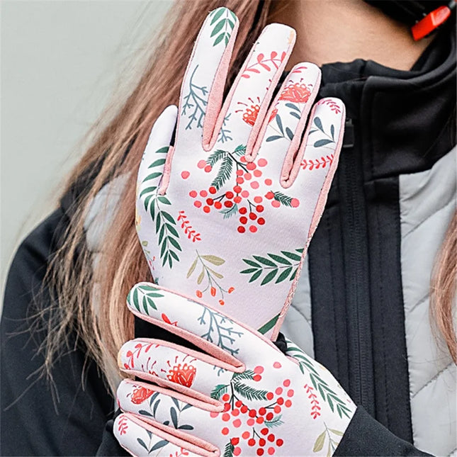 2473Paire de Gants de Cyclisme Femme Antidérapants